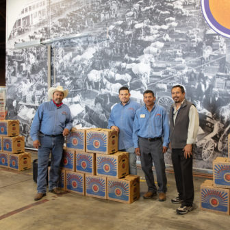 Food Forward Staff at the warehouse