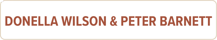 logo/wordmark for donella wilson and peter barnett sponsors.