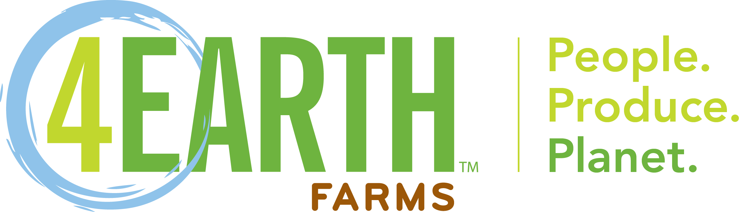 logo of 4earth farms.