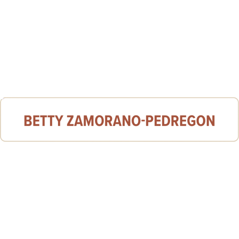 logo/wordmark of betty zamorano-pedregon sponsor.